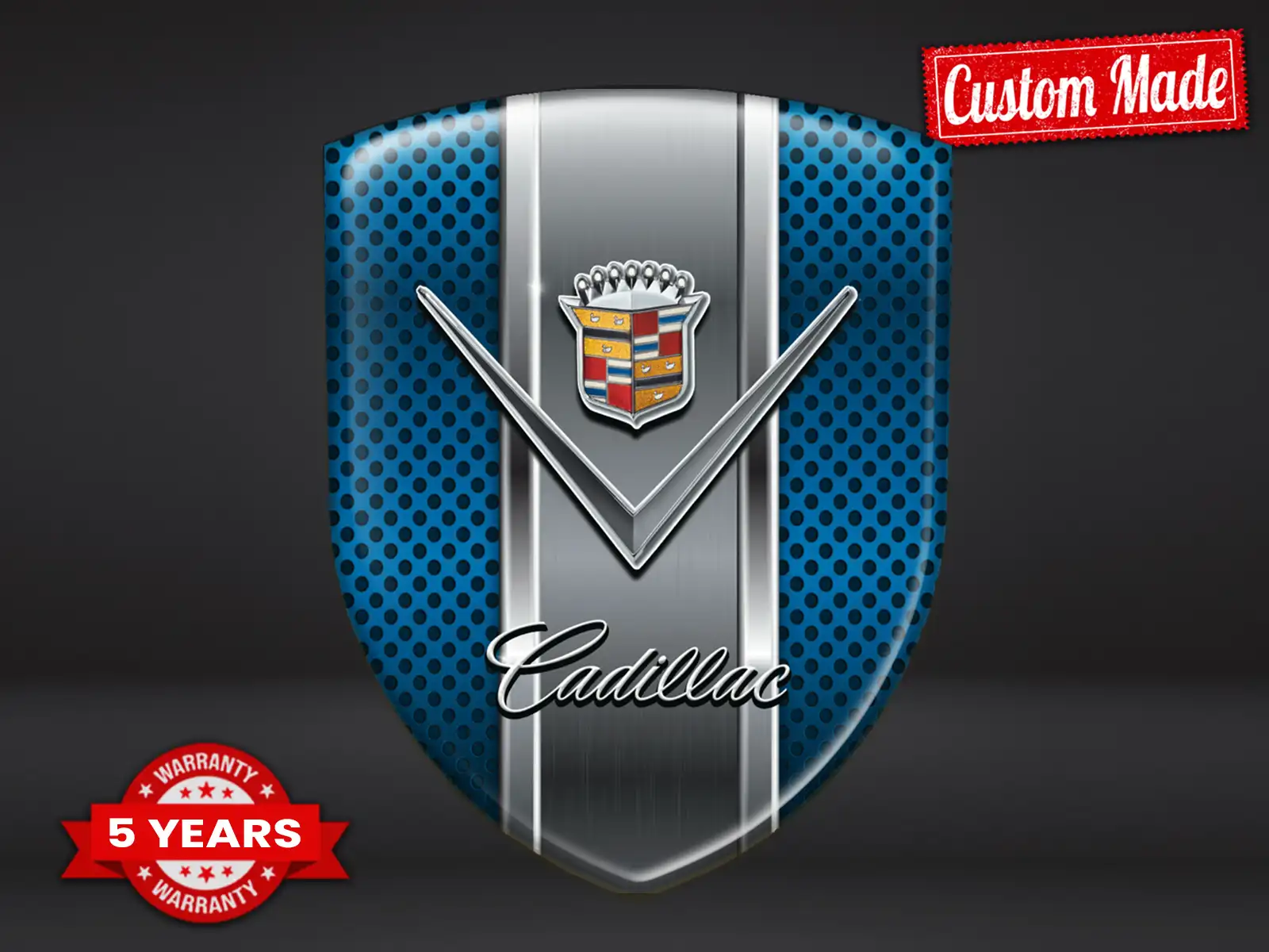 Cadillac Stickers Vitre Arrière Max Pro Résistant Élégant ST